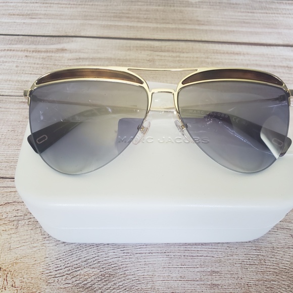 NWT Marc Jacobs 61mm Aviator Sunglasses 0086-1V main image 5